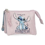 Joumma Disney Stitch You are Magical Wallet Blue 14x10x3.5cm Polyester, Blue, Purse