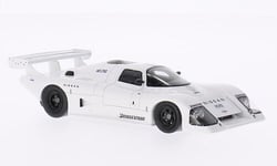 1:43 Spark March 85 G Nissan #0 Test 1985 White SJ022 Modellino