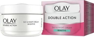 4 x Olay Double Action Day & Night Sensitive Cream, 50ml.