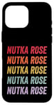 Coque pour iPhone 16 Pro Max Rose Nutka