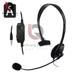 A Écouteurs 3,5 mm casque de jeu filaire Écouteurs PS4 musique PlayStation 4 jeux PC chat ordinateur avec microphone 120 ° rotation ""Nipseyteko