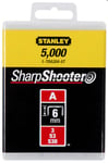 Agrafes Type A 4mm boîte de 1000 - STANLEY - 1-TRA202T