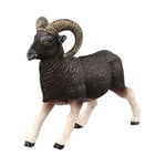 Child Kids Statue African Wild Animal Model Plastic Simulated Toy(Argali) Part