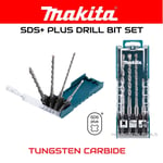 Makita Drill Bits Set SDS+ 10mm 8mm 6mm 5mm Masonry Concrete Stone HMCT TCT Tips