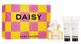 Marc Jacobs Daisy EDT For Her 50ml with Body Lotion and Shower Gel, Gift Set