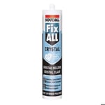 Mastic-colle polymère hybride FIX ALL CRYSTAL cartouche 290 ml - SOUDAL 110980