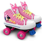 DISNEY MINNIE Quad Rullskridskor - Storlek 30 - Tjej