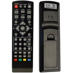 LEYF Télécommande Universelle 7en1 Compatible pour Décodeur TNT DVB-T Strong, Engel, Metronic, Strom, LiveTNT, Xoro