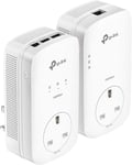 TP-Link AV1300 3-Port Gigabit Passthrough Powerline Starter Kit