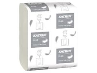 Toalettpapper I Ark Katrin Plus 2-Lagigt 23X10.3Cm Vit,40 Pk X 250 Ark/Krt