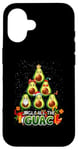 iPhone 16 Avocado Tree Jingle all the Guac Guacamole Vegetarian X-Mas Case