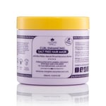 Nature Spell Masque capillaire rehausseur de boucles pour cheveux bouclés 400 ml – Infusé avec de l'eau de riz et des graines de lin, pour tous les types de boucles-100% végétalien