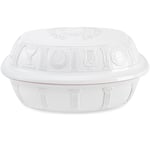 Römertopf Cocotte 50 ans pour 6 à 8 personnes – Cocotte de 5 litres avec couvercle en céramique – Pour mijoter, rôtir et cuire à la vapeur – Passe au four