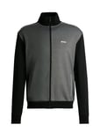 Tracksuit Jacket Tops Sweat-shirts & Hoodies Sweat-shirts Black BOSS