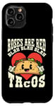 iPhone 11 Pro Funny Valentines Day Roses Are Red Blah Taco Lover Foodie Case