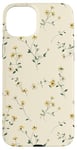 iPhone 15 Plus Yellow Floral Ditsy Pattern Girly Aesthetic Case