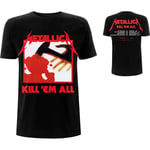 T-Shirt # M Unisex Black # Kill 'em All Tracks