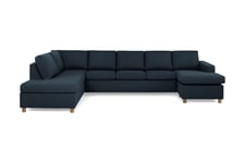 U-soffa Nevada XL Divan Höger - Mörkblå Blå Scandinavian Choice