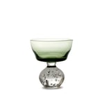 Serax - Stem Glass Eternal Snow M L9,20 X W9,20 X H10 cm Green - Drinkglas - Bela Silva - Transparent,Grön