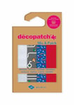 Décopatch DP038C - Une Pochette de 4 Feuilles Décopatch - Dimensions : 30 x 40 cm - Papiers imprimé, voitures, enfants - Mix & Patch - A partir de 5 ans, DIY, création, rénovation, activité créative