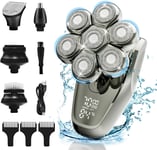 Head  Shaver  for  Men ,  7D  Rotary  Head  Shaver  for  Bald  Men ,  IPX7  Wate