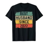 2nd Year Wedding Anniversary Epic Best Husband Since 2022 T-Shirt