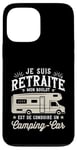 Coque pour iPhone 13 Pro Max Camping Car Papy Humour Camping Car Cadeau Campeur Retraite