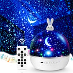 Veilleuse Bébé Projecteur Ciel Etoile,15 Films Veilleuse Enfant, Bluetooth Veill