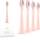 New Ordo Sonic+ Rose Gold Electric Replacement Brush Heads 4 Pack