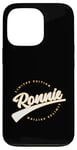 Coque pour iPhone 13 Pro Funny Personalized First Name Design for Ronnie