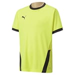 Puma teamGOAL 23 Jersey jr T-Shirt Mixte enfant, Fluo Yellow Black, FR Unique (Taille Fabricant : 164)