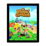 Animal Crossing New Horizons 3D-affisch