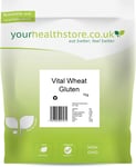 Yourhealthstore® Premium Vital Wheat Gluten Flour 1kg, 87.5% Protein, Keto, Non