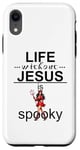 Coque pour iPhone XR 2024 La vie sans Jésus est un Halloween drôle et effrayant pour les chrétiens