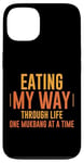 Coque pour iPhone 13 Eating My Way Through Life One Mukbang At A Time