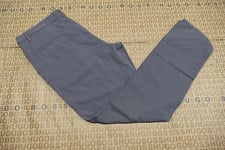 New Hugo Boss grey regular slim fit corduroy trouser chino pants jeans 38" 54 XL