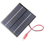 Tlily - 12V 2W Panneau Solaire Chargeur diy Cellule Solaire Module Batterie ÉTanche pour Voiture Camping en Plein Air