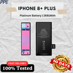 iPhone 8P 8 Plus Replacement Battery Platinum Quality 2691MAH with Adhesive UK