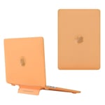 Macbook Air 15 M2 (A2941)/M3 (A3114) Skal Matt Stativfunktion Gul