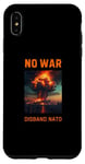 Coque pour iPhone XS Max Anti Guerre Paix Disband OTAN