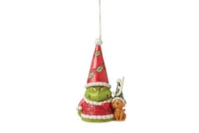 The Grinch by Jim Shore The Grinch Gnome With Max Hanging Ornament