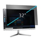 Kensington Computer Screen Privacy Filter for 32" Wide 21:9 Monitor - 2 Way Removable Protector Hides Personal & Confidential Data on 32" Screen, Reduced Blue Light via Anti-Glare Coating Black