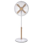 Russell Hobbs Scandi Style 16 Inch Pedestal Fan White