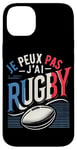 Coque pour iPhone 14 Plus Rugby Joueur De Rugby Rugbyman Humour Rugby