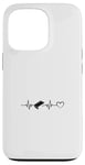 Coque pour iPhone 13 Pro Table de Air Hockey Heartbeat Heart Air Hockey