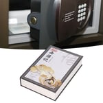 Book Money Case Portable Metal Large Capacity Lifelike Book Safe Box