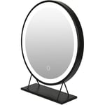 Miroir à cosmétique , miroir à maquillage lumineux, Rond 4040cm , 6500k Miroir à Poser Miroir Électrique Lumière Froid