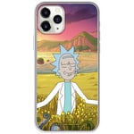 ERT GROUP Coque de téléphone Portable pour Iphone 11 Pro Max Original et sous Licence Officielle Rick and Morty Motif Rick & Morty 047 adapté à la Forme du téléphone Portable, Coque en TPU