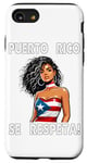 iPhone SE (2020) / 7 / 8 Puerto Rico Se Respeta Boricua Flag Beautiful PR Woman Case