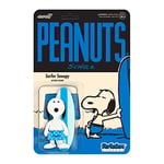 SUPER7 - Peanuts W5 SNOOPIES Figurine de Surfer Snoopy Reaction